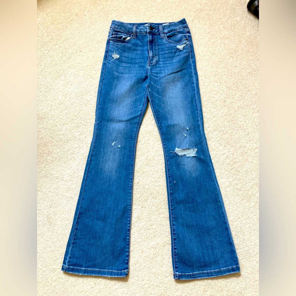 Dry Goods flare jeans like new